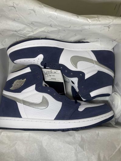 Nike Air Jordan 1 High OG CO.JP "White/Midnight Navy" (2020)(ブリーフケースなし)