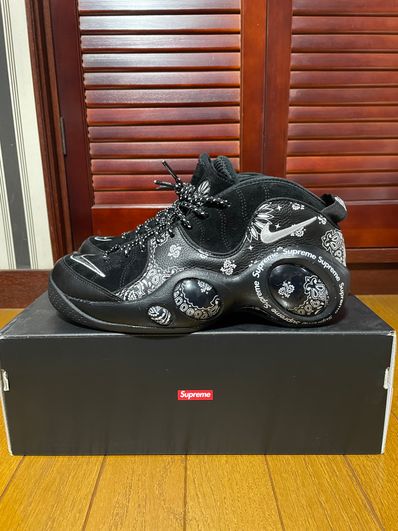 Supreme × Nike Air Zoom Flight 95 SP "Black/White"