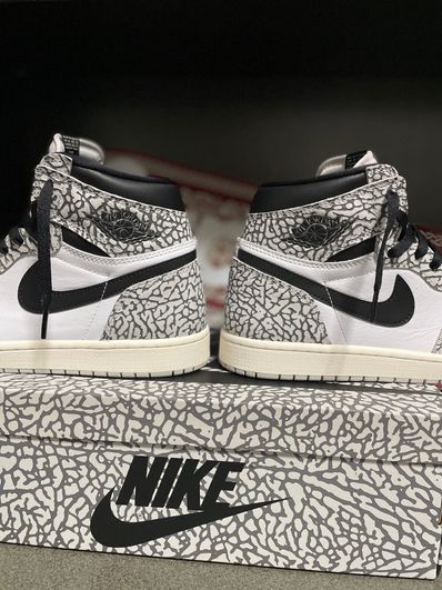 Nike Air Jordan 1 High OG "White Cement/Safari"