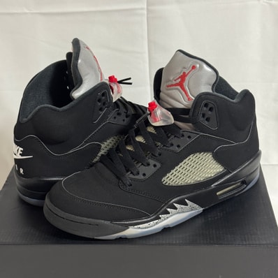 Nike Air Jordan 5 Retro OG "Black/Fire Red/Metallic Silver/White" (2016)