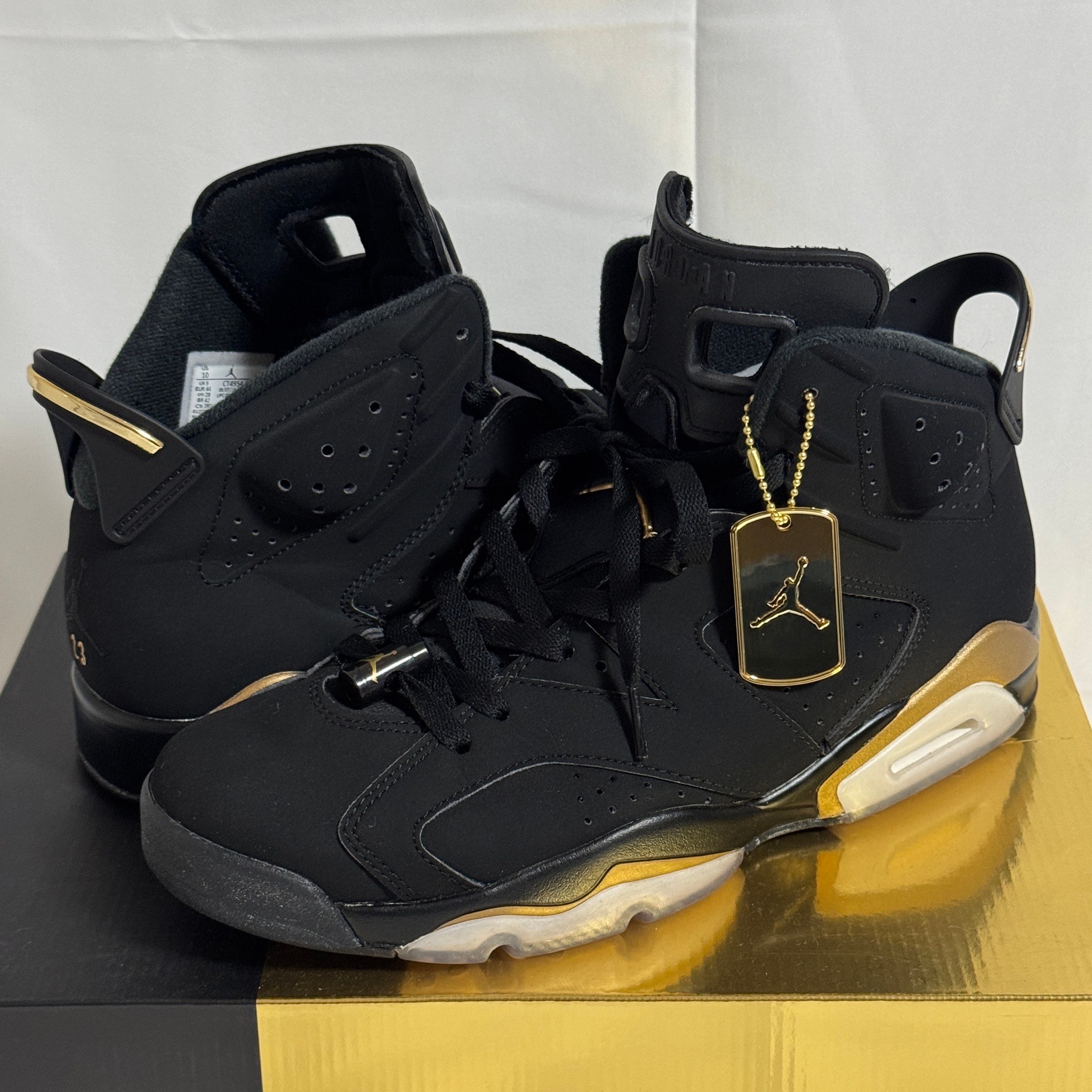 Nike Air Jordan 6 DMP "Black/Metallic Gold" (2020)  