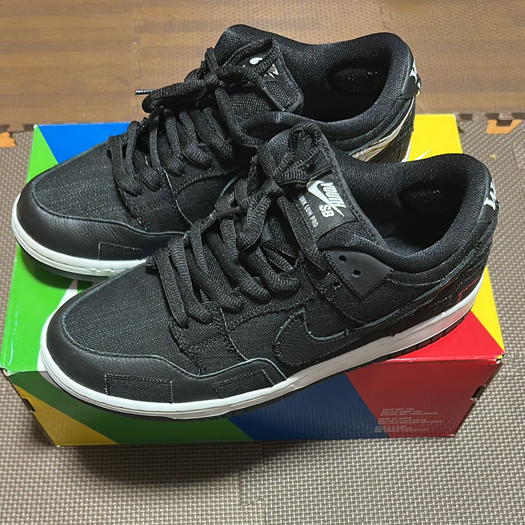 Wasted Youth × Nike SB Dunk Low "Black Denim" / VERDY