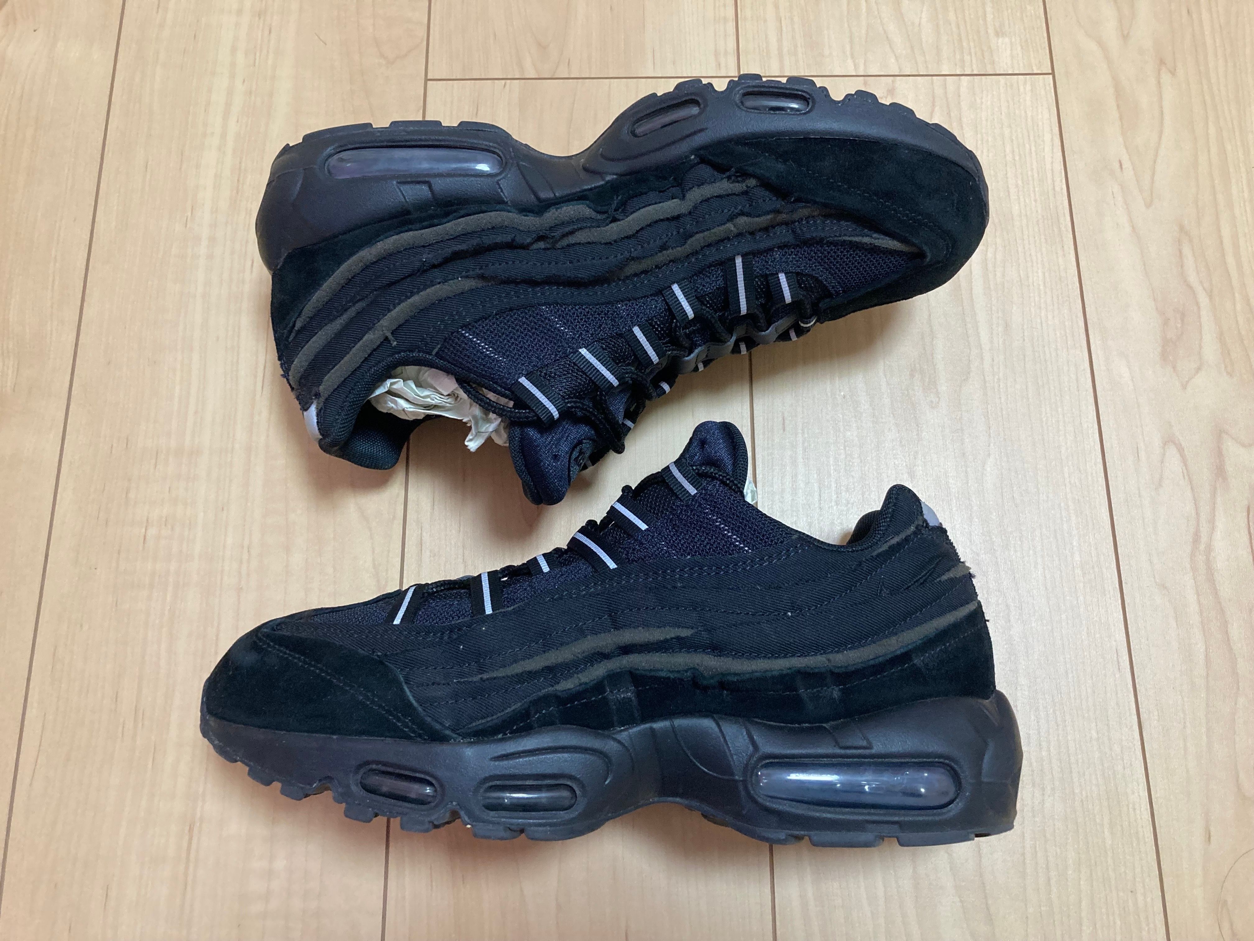COMME des GARCONS × Nike Air Max 95 "Black"