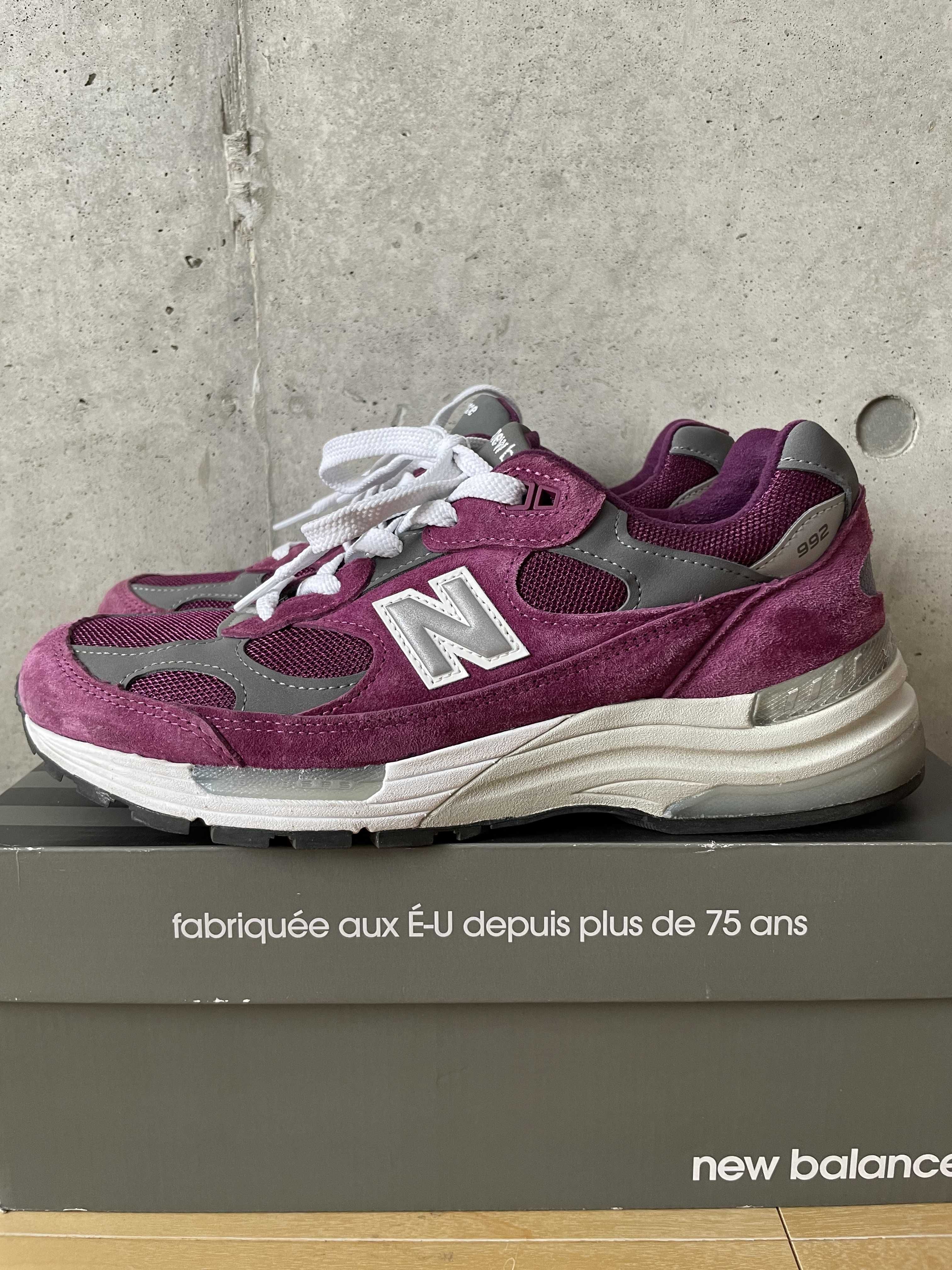 New Balance 992 "Maroon"
