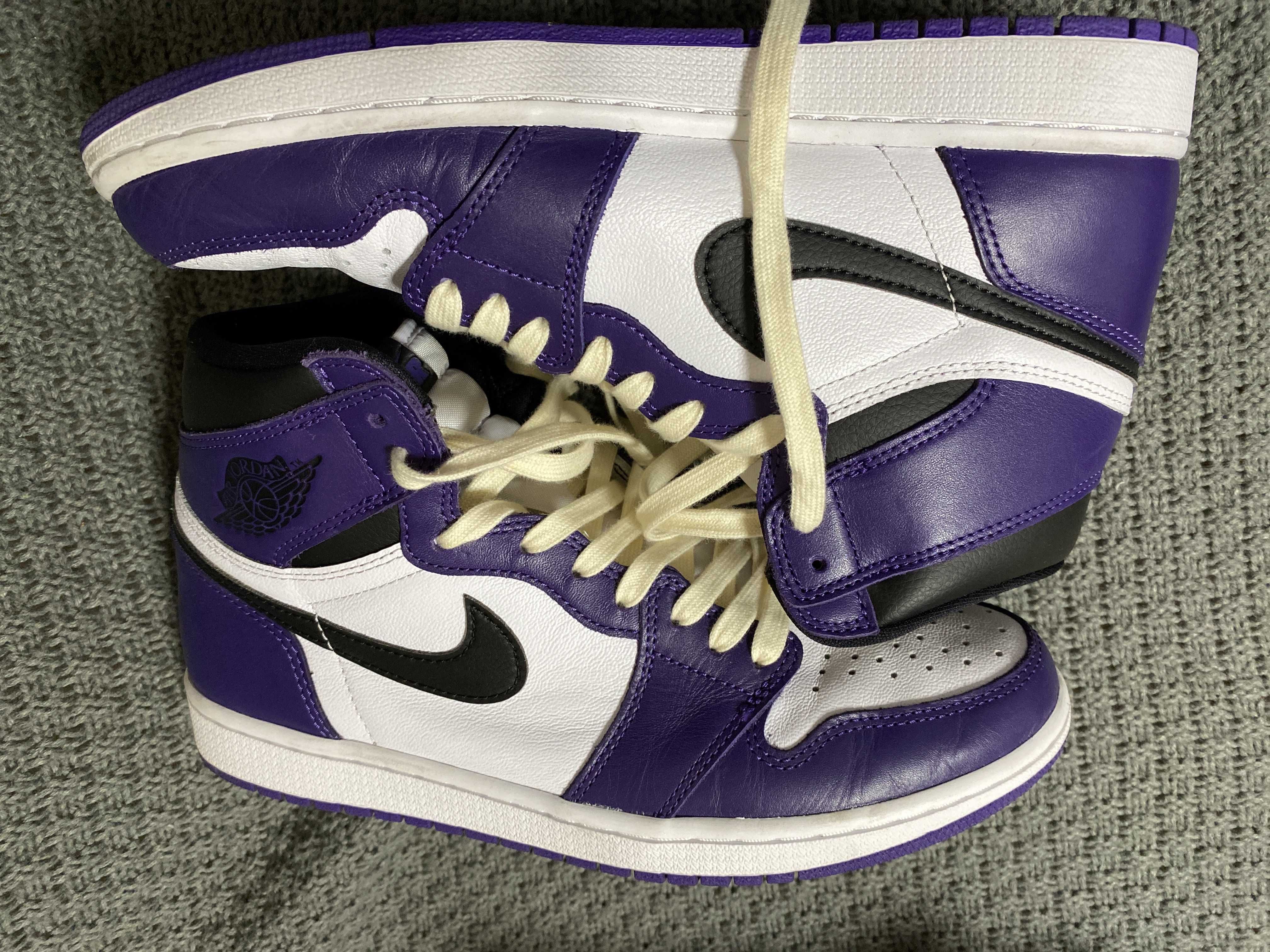 Nike Air Jordan 1 Retro High OG "Court Purple White/Black" (2020)   