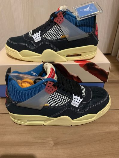 UNION × NIKE AIR JORDAN 4 "OFF NOIR"