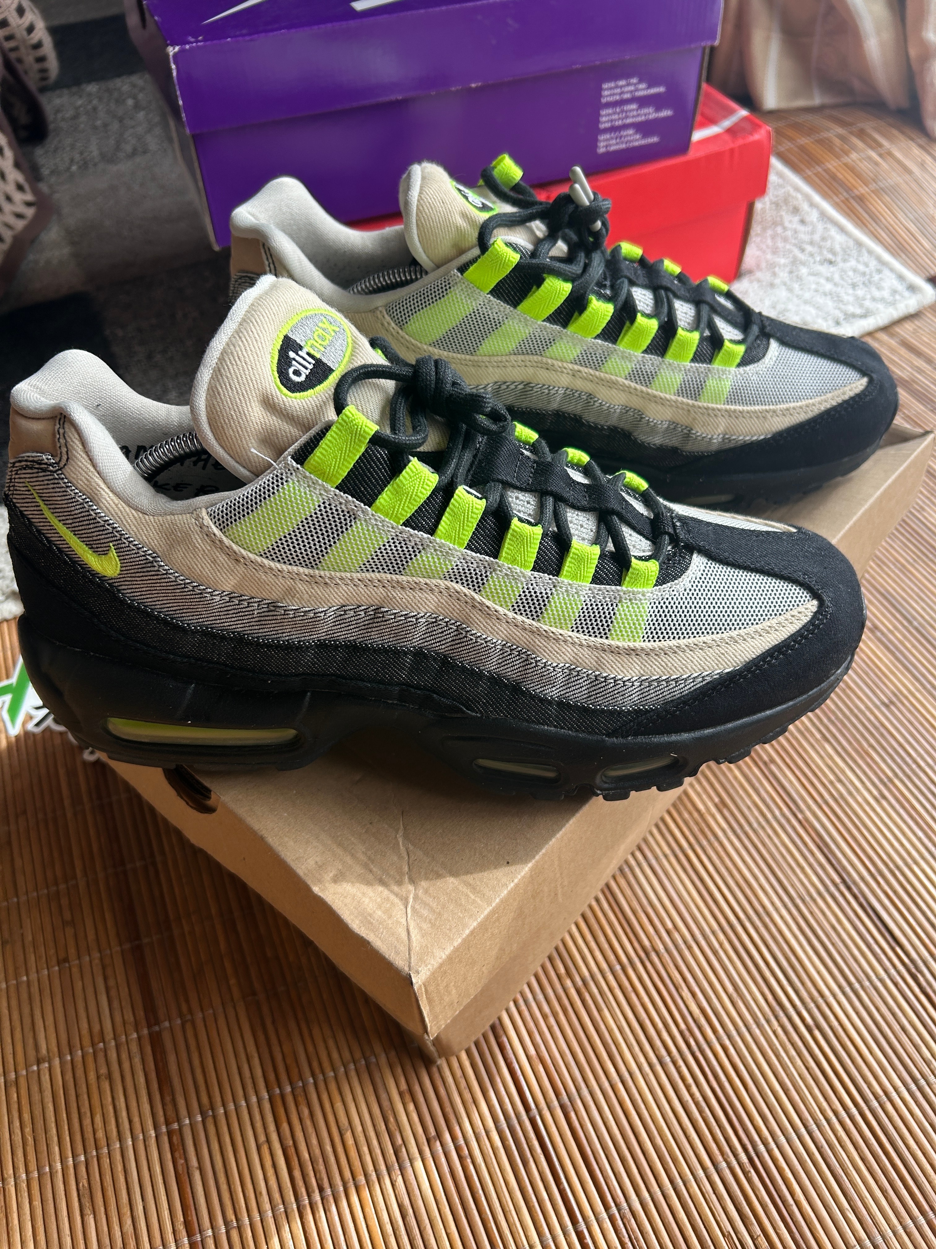 DENHAM × Nike Air Max 95 "Volt"