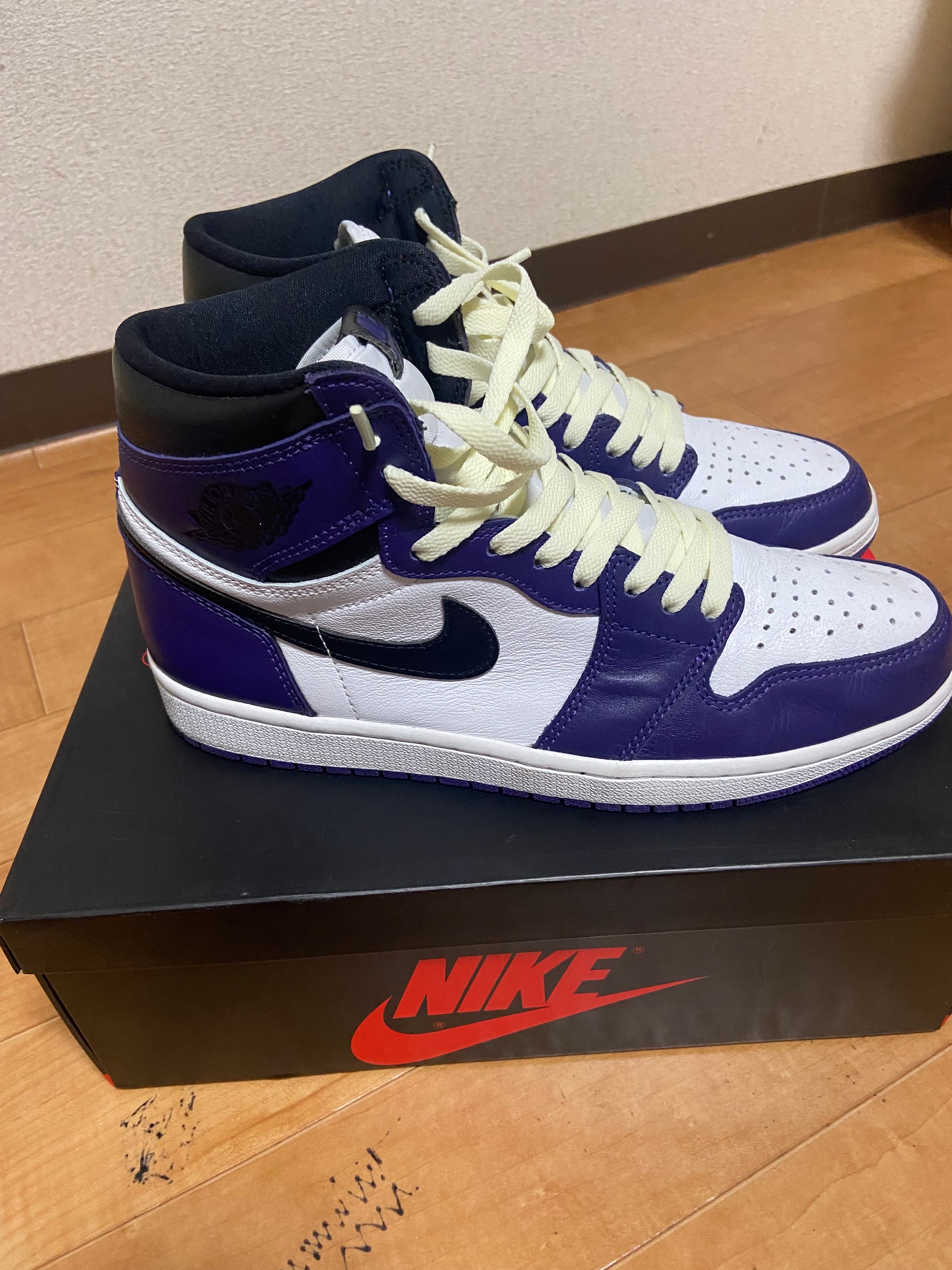 Nike Air Jordan 1 Retro High OG "Court Purple White/Black" (2020)