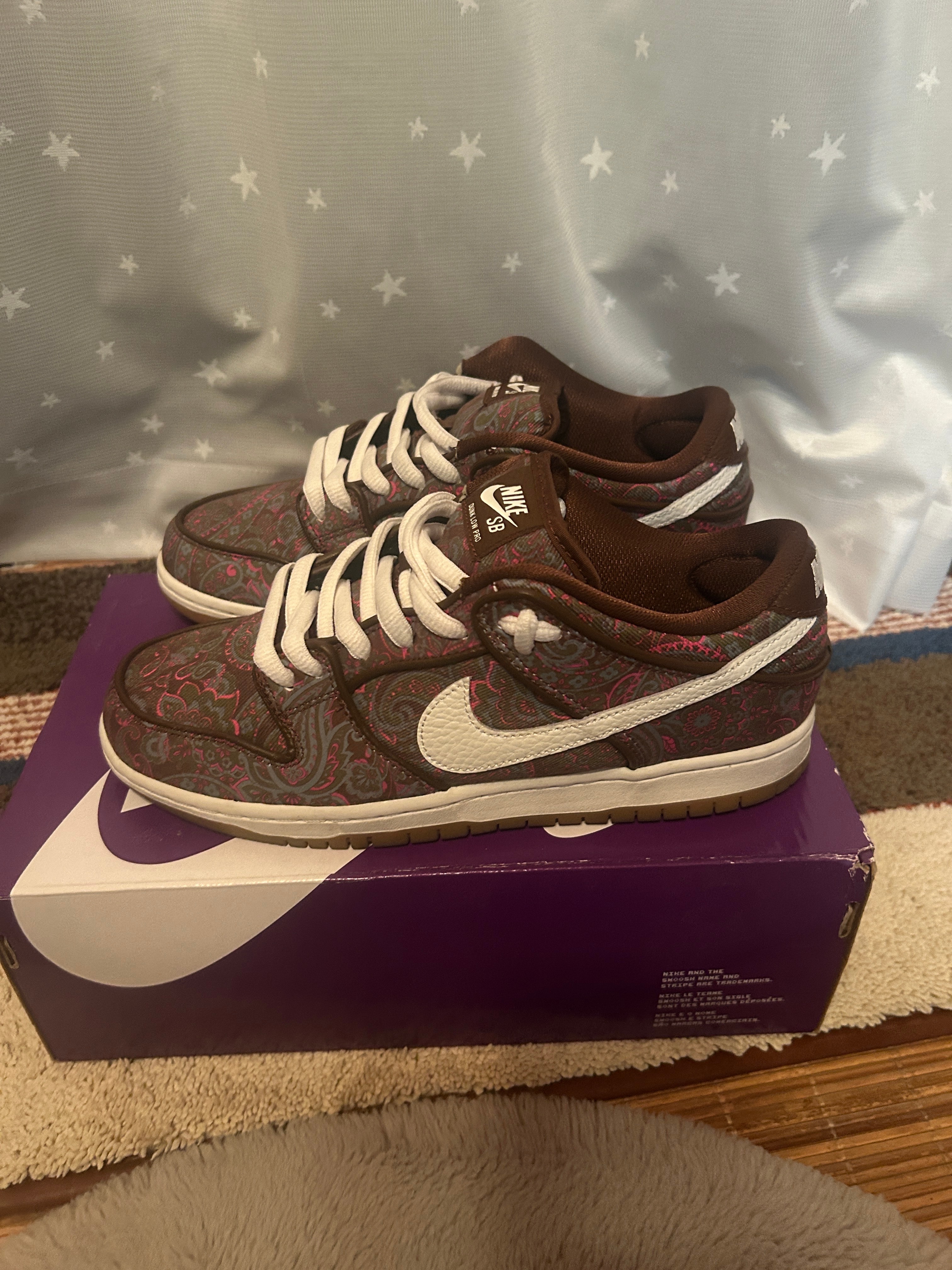 Nike SB Dunk Low PRM "Brown Paisley"