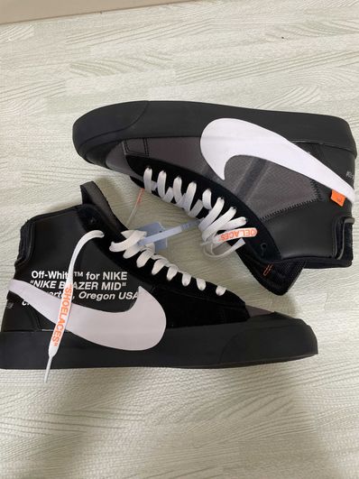 Off-White × Nike Blazer Studio Mid "Grim Reaper"