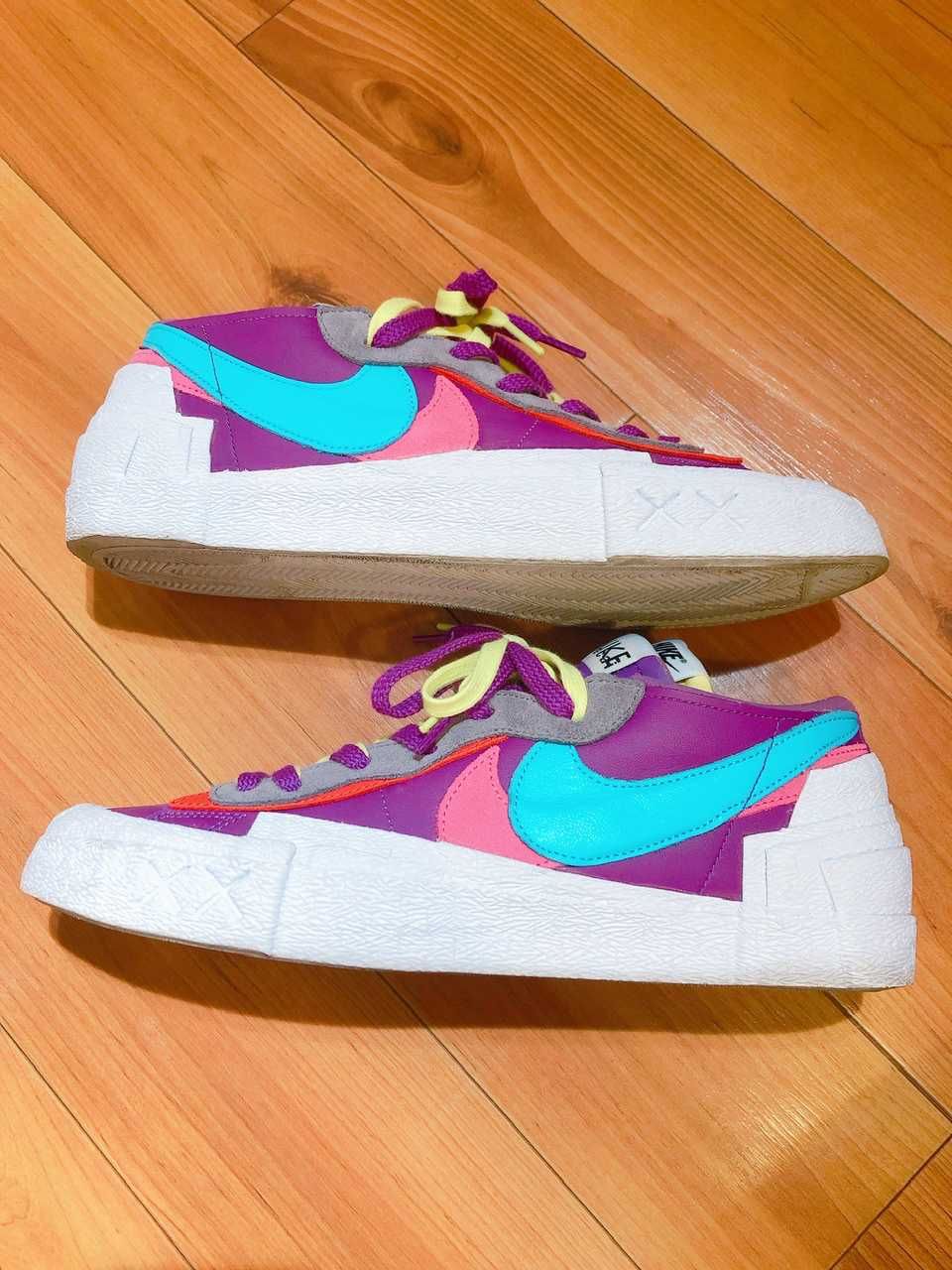 KAWS × sacai × Nike Blazer Low "Purple Dusk"