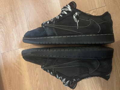 Travis Scott × Nike Air Jordan 1 Low OG SP "Black Phantom"