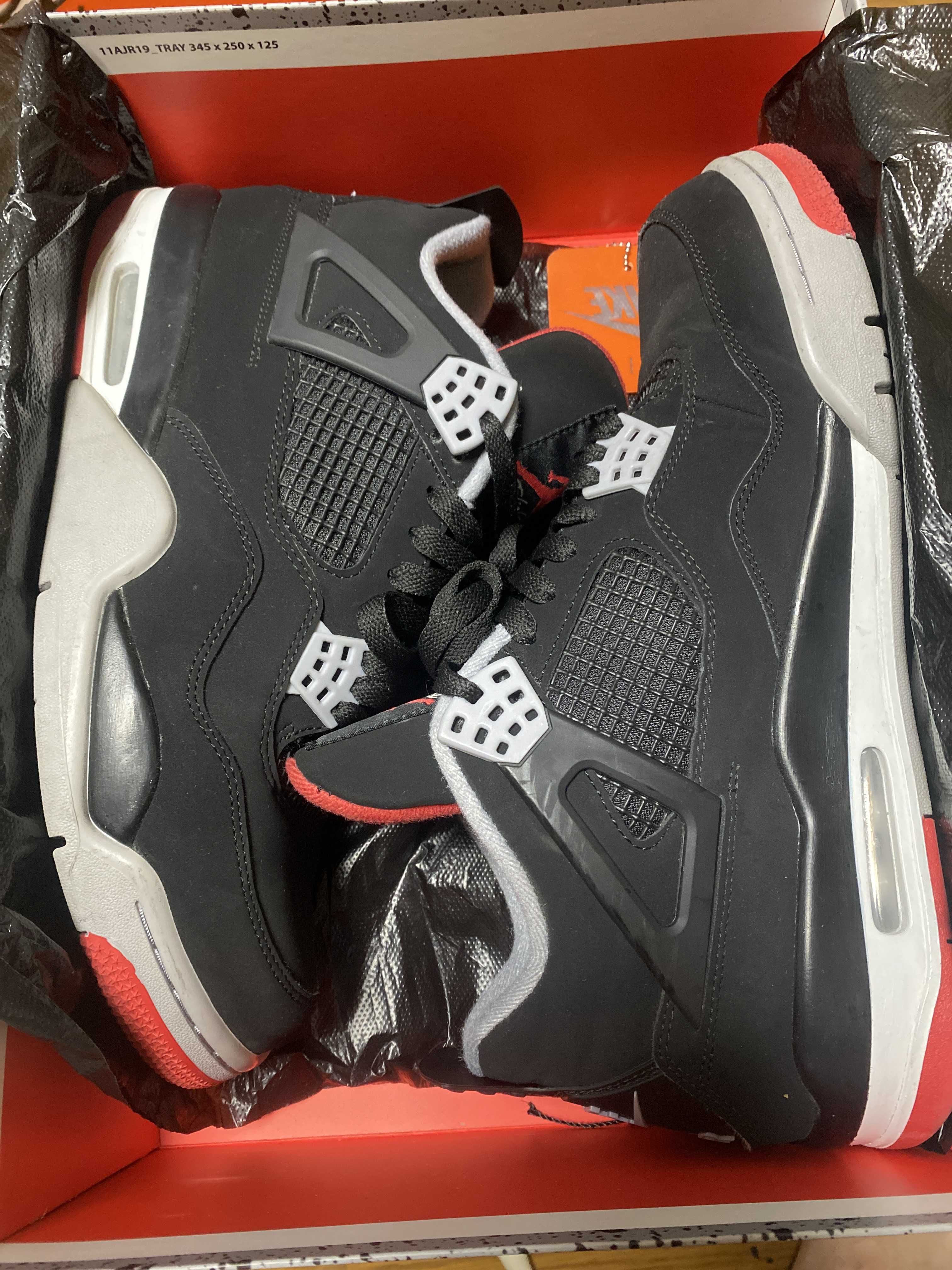 Nike Air Jordan 4 Retro "Bred" (2019)  