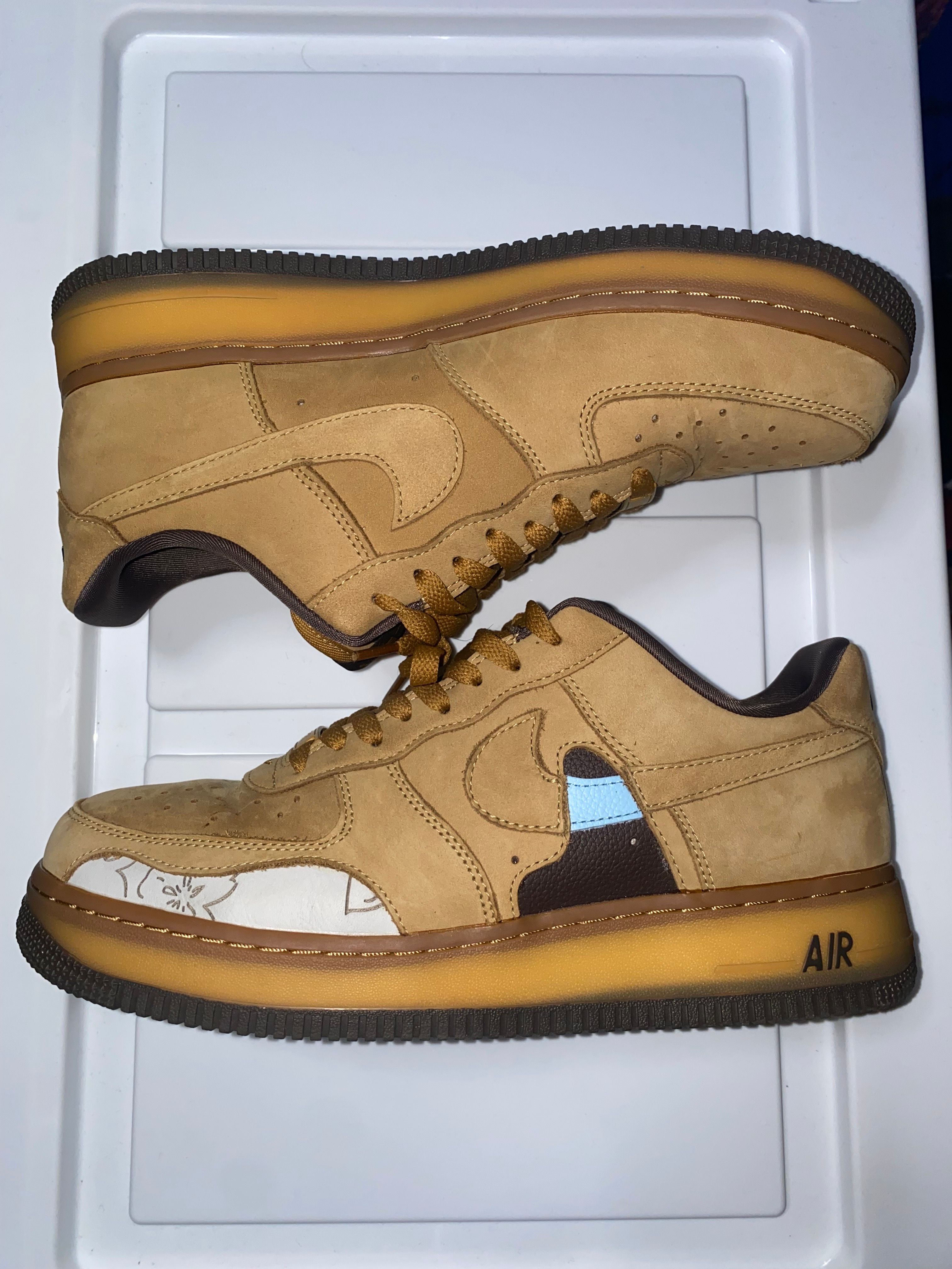 Nike Women's Air Force 1 Low '07 "Wheat and Dark Mocha"