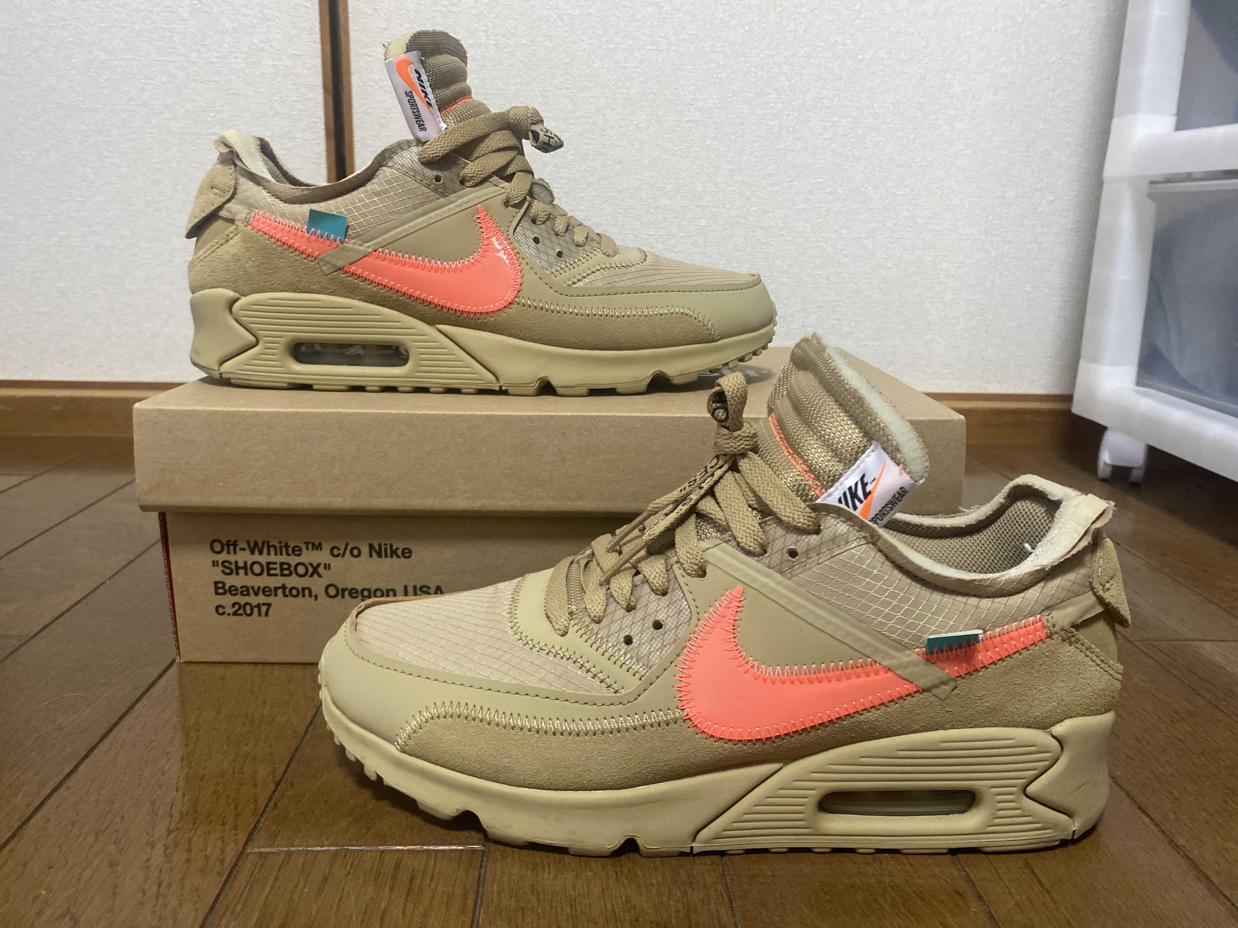 Off-White × Nike Air Max 90 "Desert Ore"