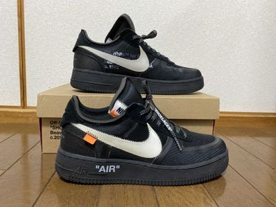 Off-White × Nike Air Force 1 Low "Black"