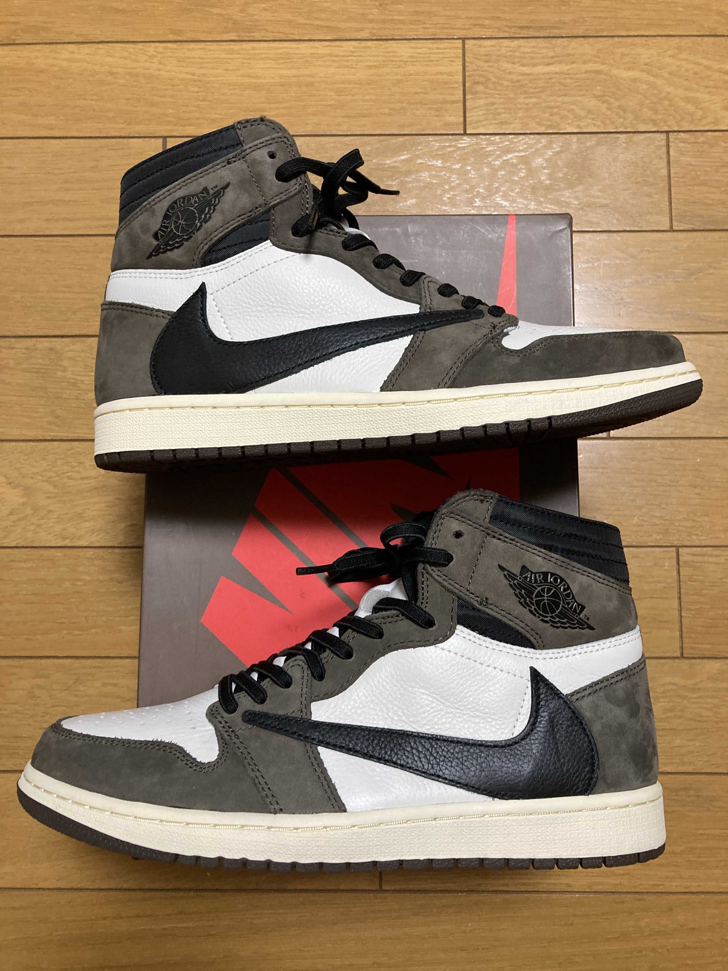 Travis Scott × Nike Air Jordan 1 Retro High OG TS SP "Sail/Dark Mocha"