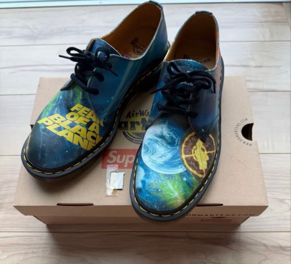 Supreme × UNDERCOVER × Dr.Martens Public Enemy 3 Eye Shoe "Multi"