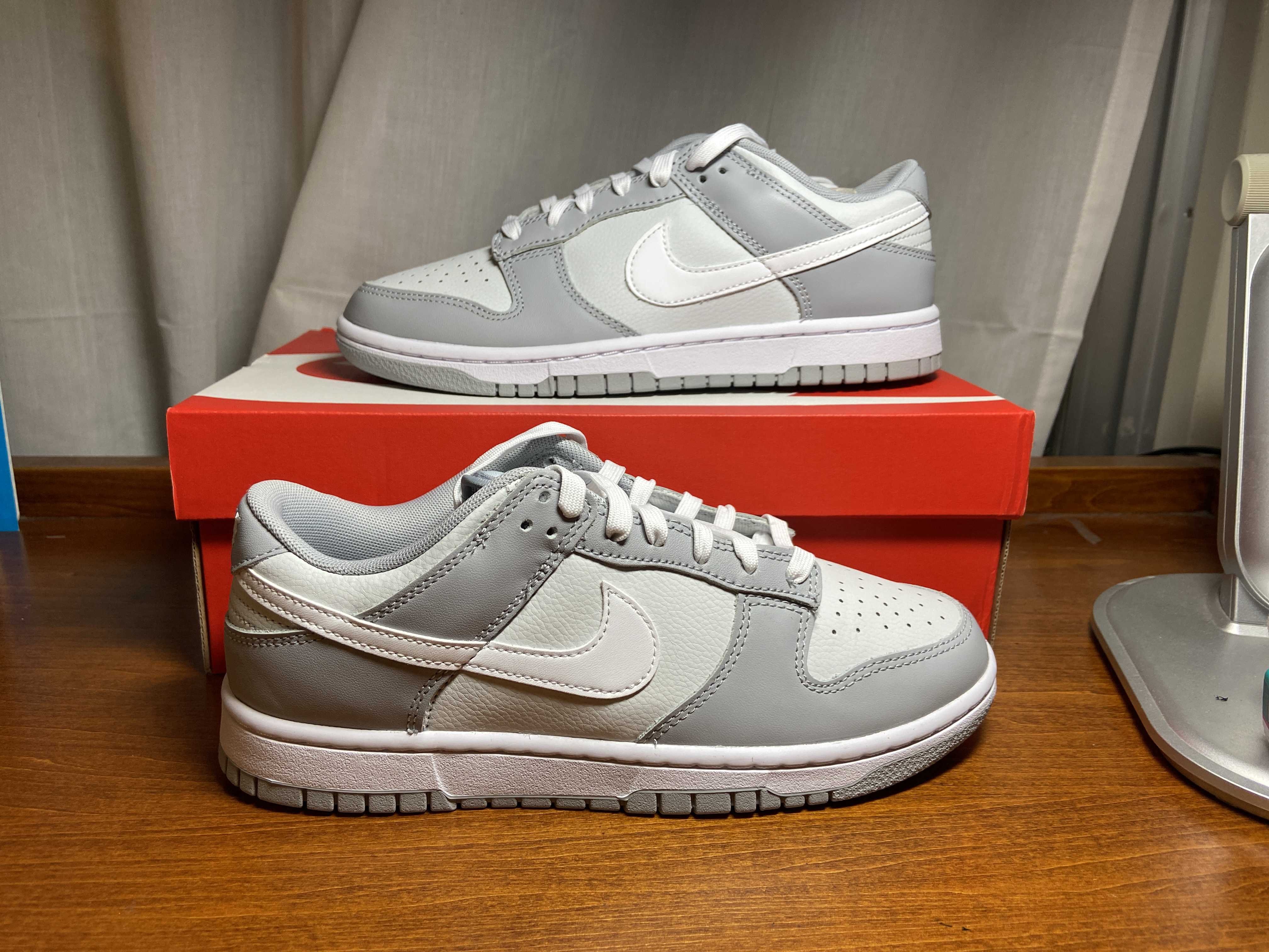 Nike Dunk Low "Pure Platinum/White/Wolf Gray"