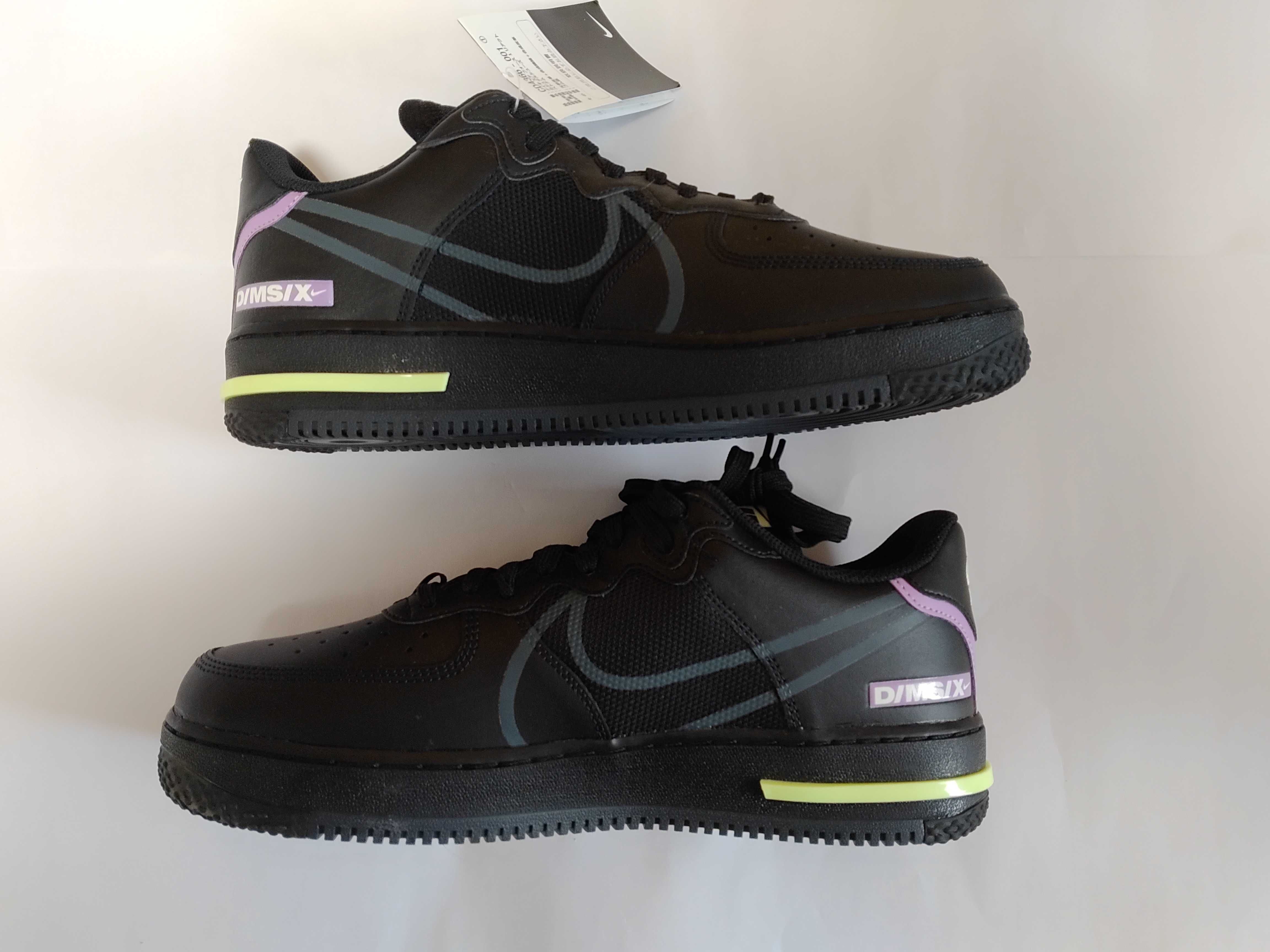 Nike Air Force 1 React "Black"