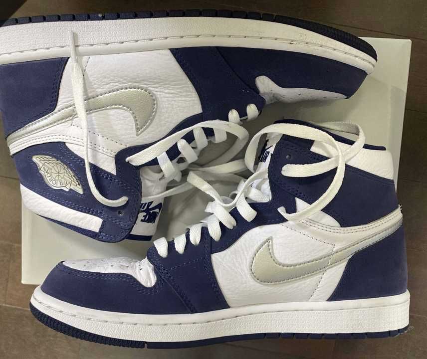 Nike Air Jordan 1 High OG CO.JP "White/Midnight Navy" (2020)(ブリーフケースなし)