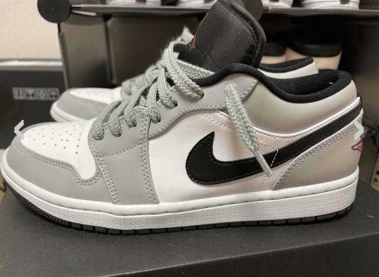 NIKE AIR JORDAN 1 LOW "LIGHT SMOKE GREY"
