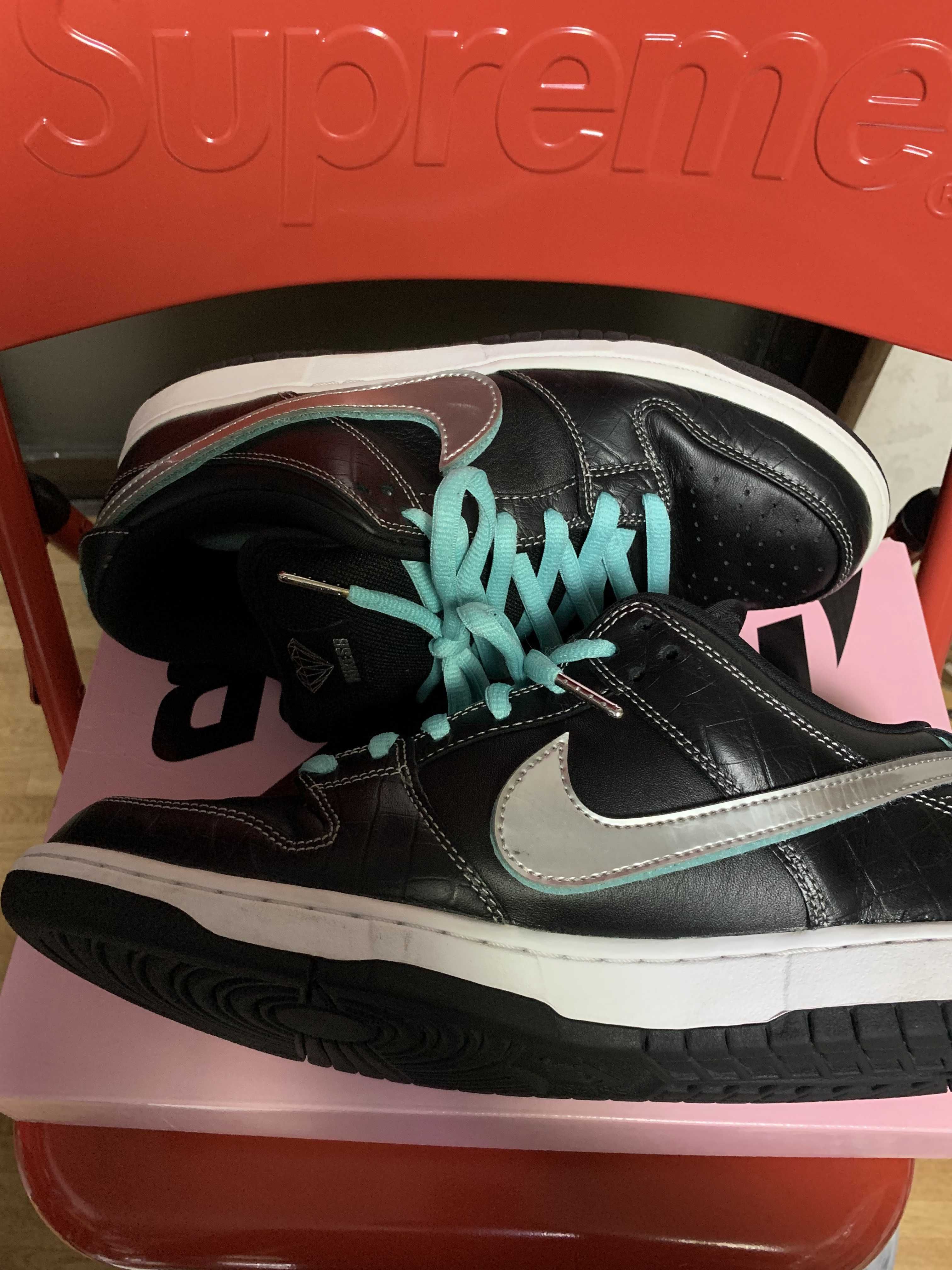 Diamond Supply Co. × Nike SB Dunk Low Pro "Black"