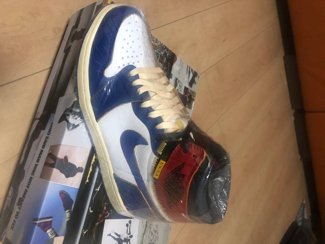 Union × Nike Air Jordan 1 Retro High OG NRG "Storm Blue/Varsity Red"