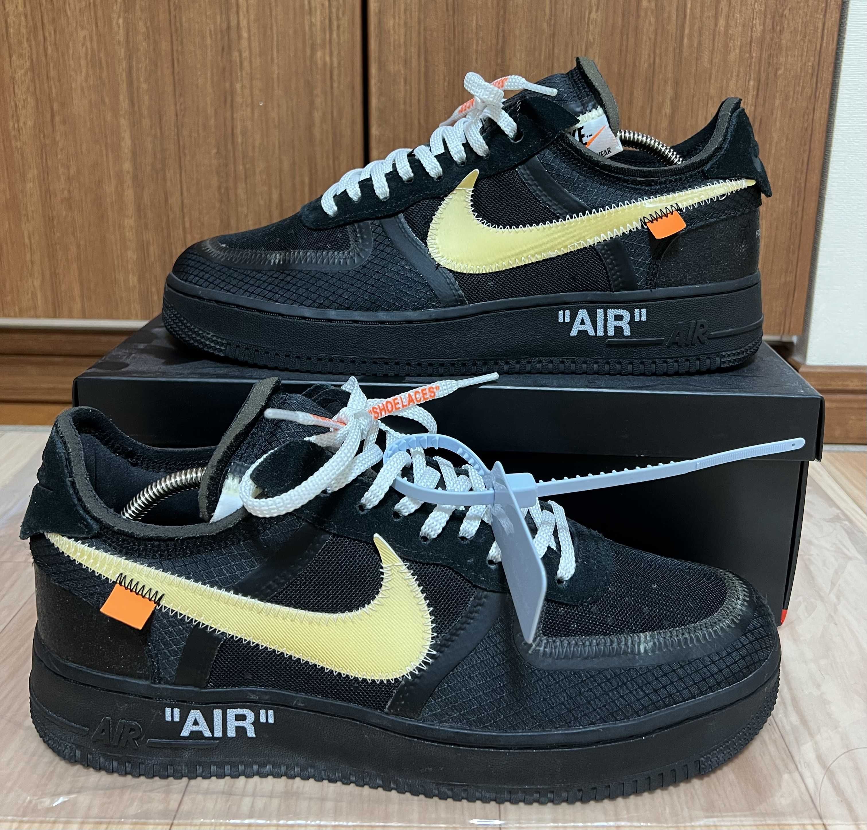Off-White × Nike Air Force 1 Low "Black"