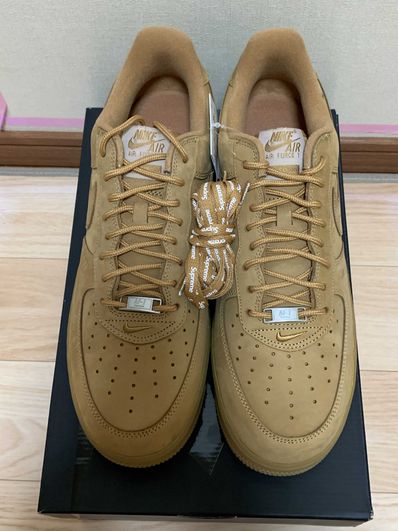 Supreme × Nike Air Force 1 Low "Flax/Wheat"