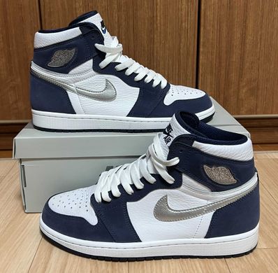 Nike Air Jordan 1 High OG CO.JP "White/Midnight Navy" (2020)(ブリーフケースなし)