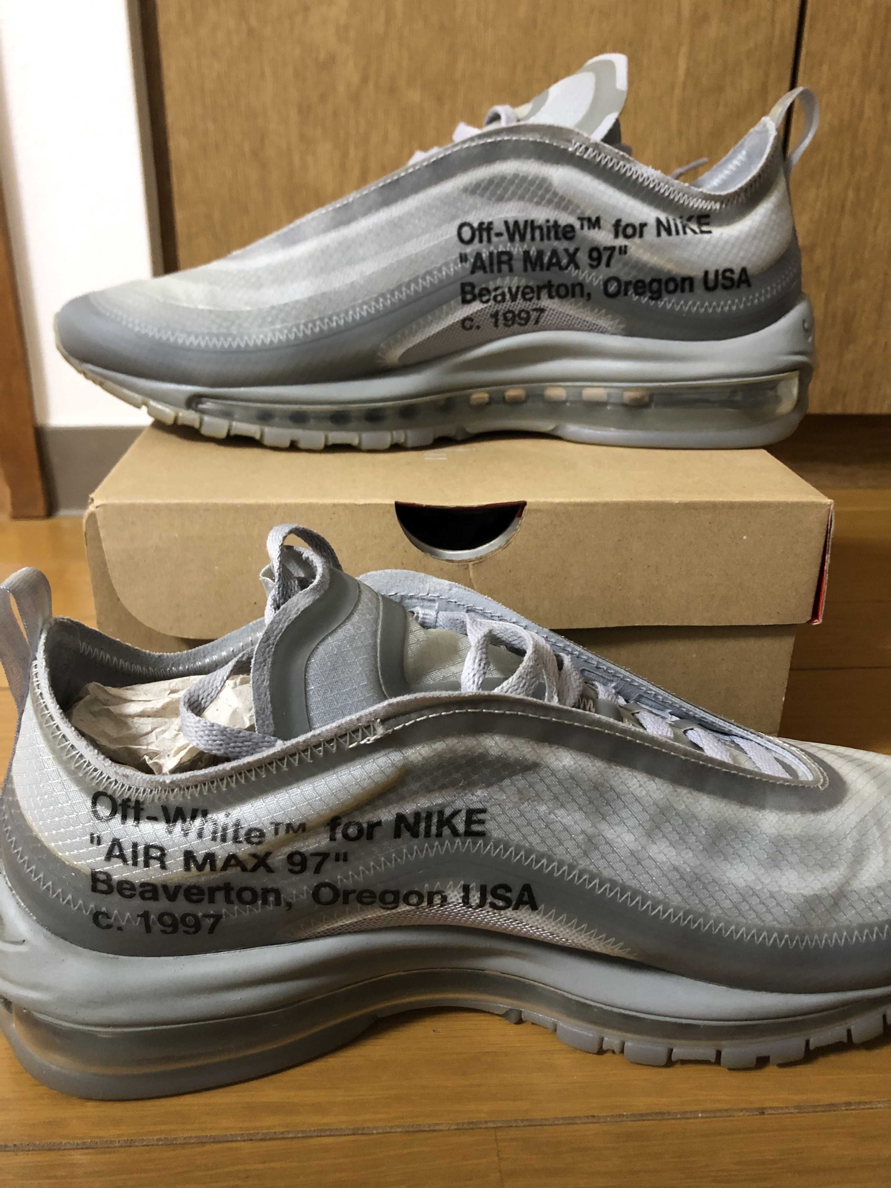 Off-White × Nike Air Max 97 "Grey"