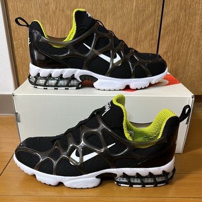 Stussy x Nike Air Zoom Kukini "Black/White/Bright Cactus"