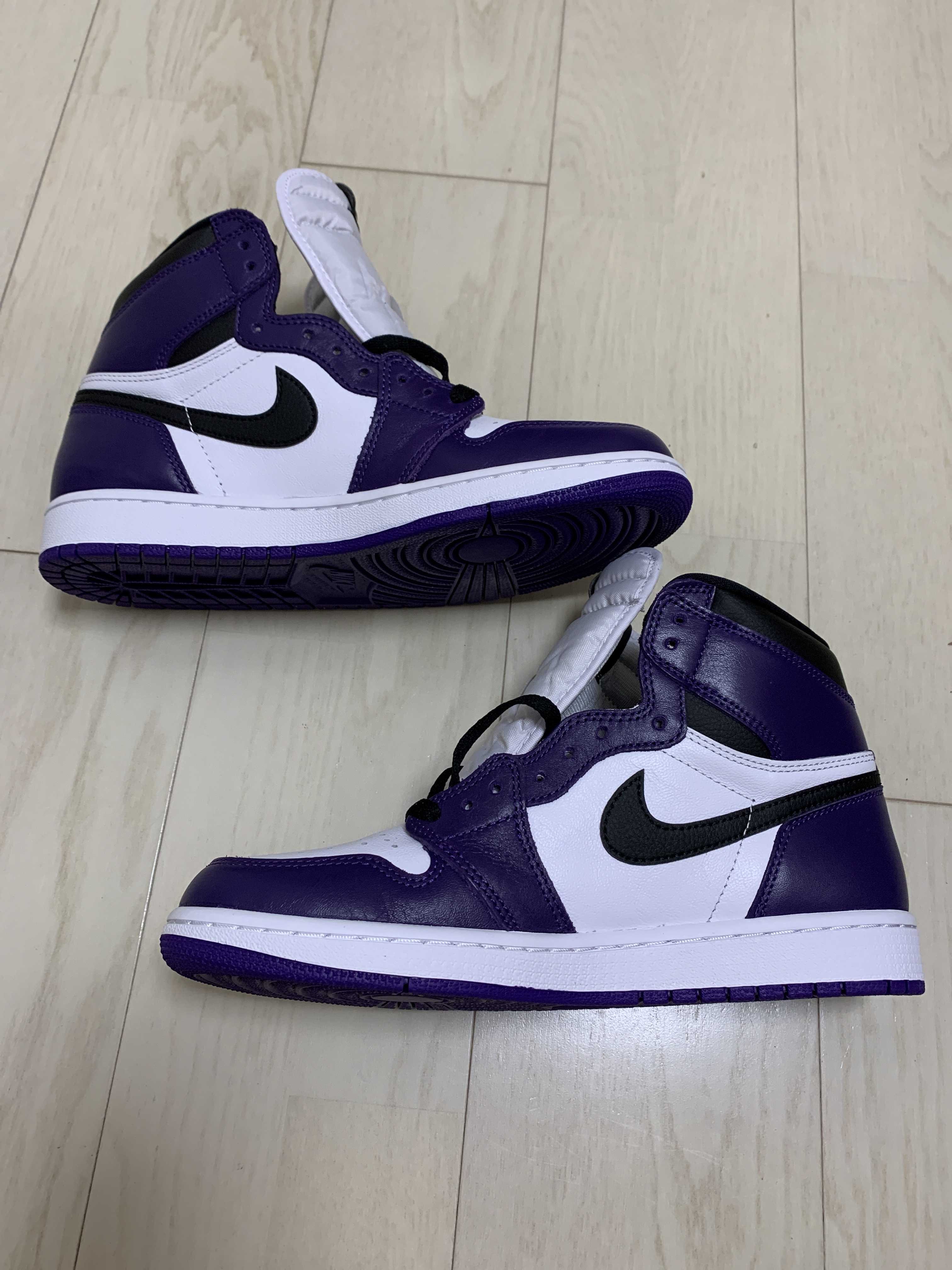 Nike Air Jordan 1 Retro High OG "Court Purple White/Black" (2020)