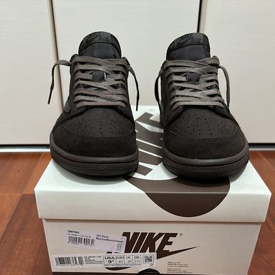 Travis Scott × Nike Air Jordan 1 Low OG SP "Velvet Brown and Dark Mocha"