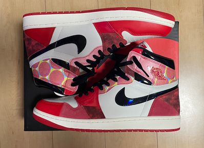 Spider-Man × Nike Air Jordan 1 Retro High OG SP "Spider-Man: Across the Spider-Verse/University Red" (Special Box)