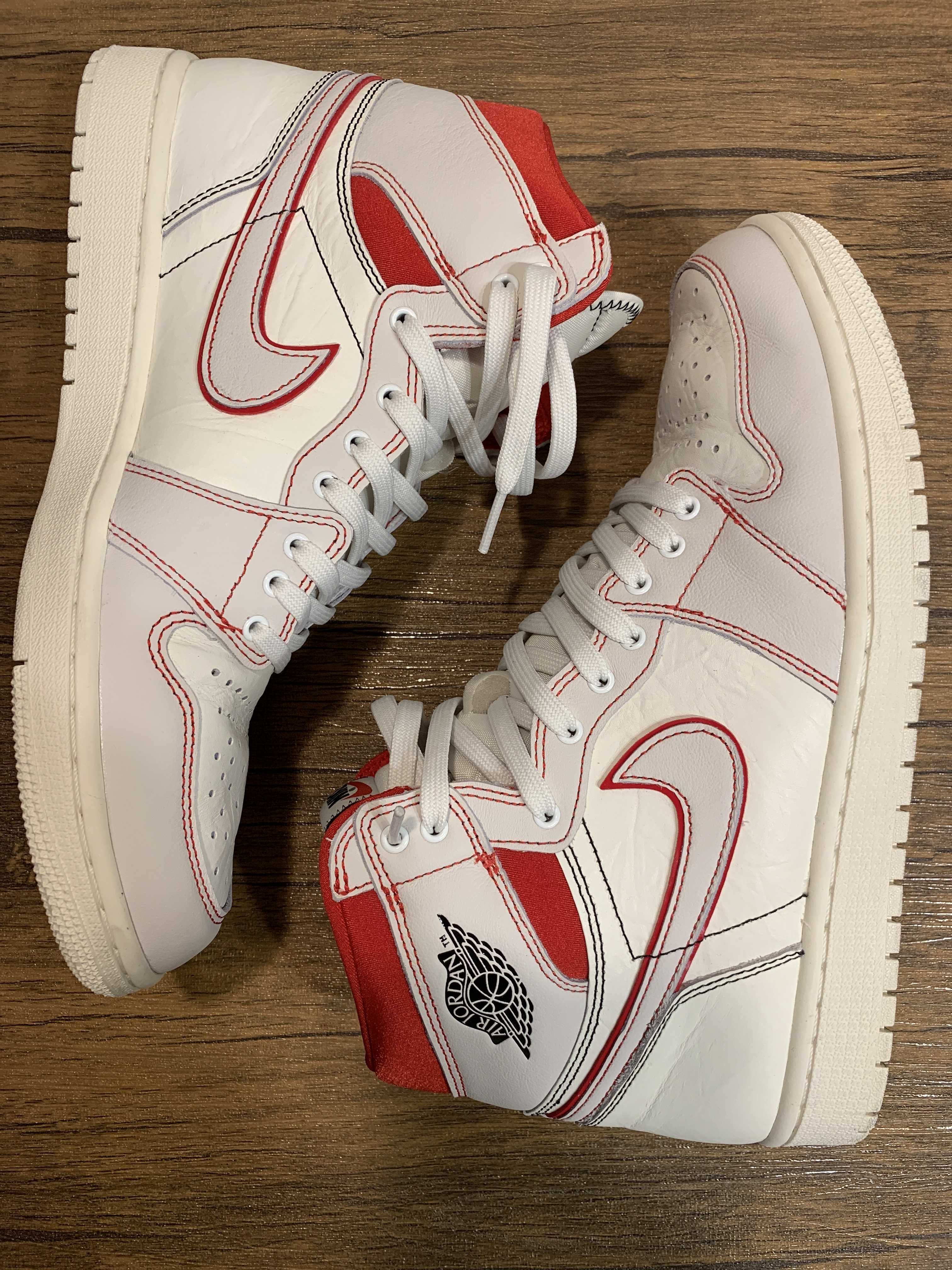 Nike Air Jordan 1 Retro High OG "Sail/University Red"     