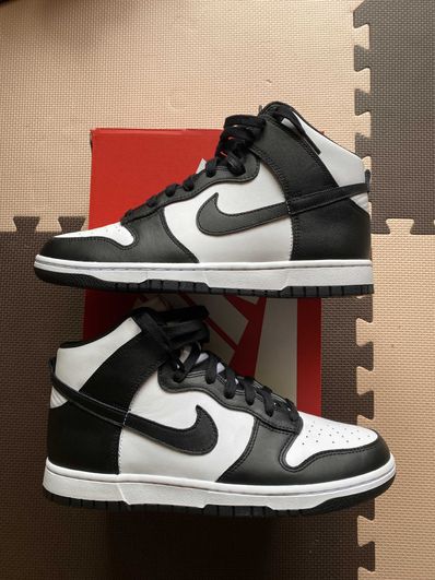 Nike Dunk High "Black and White"