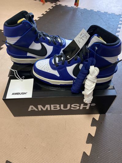AMBUSH × NIKE DUNK HIGH "DEEP ROYAL"