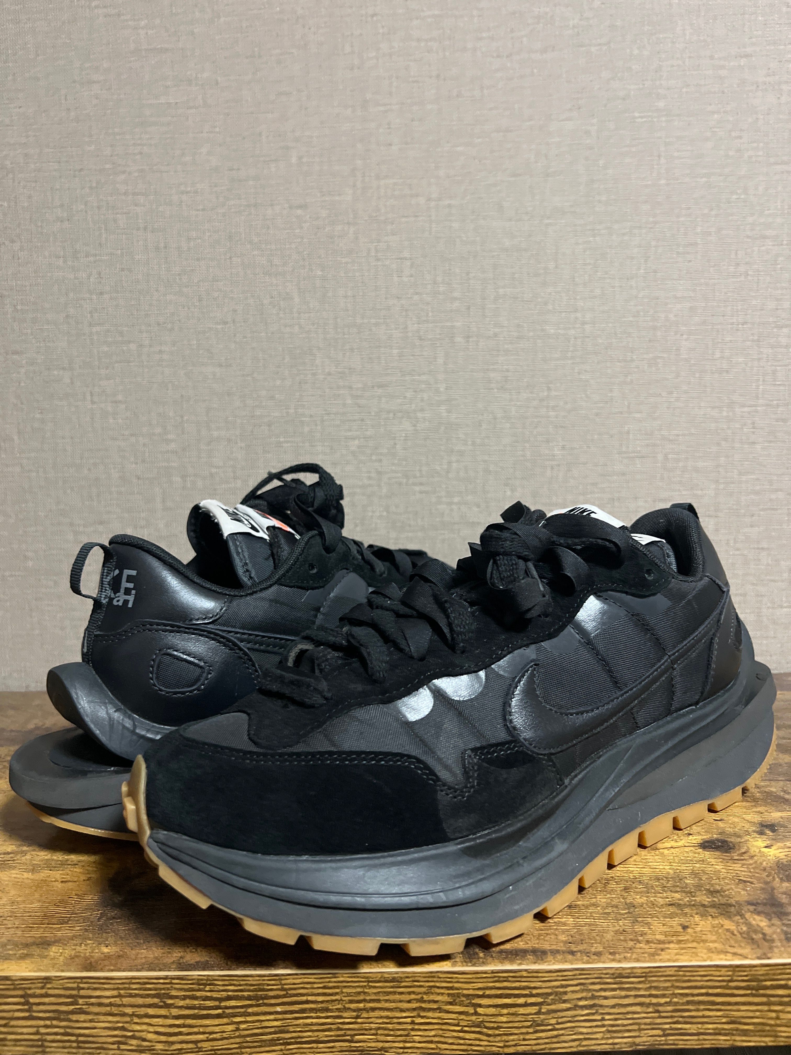 sacai × Nike VaporWaffle "Black Gum"