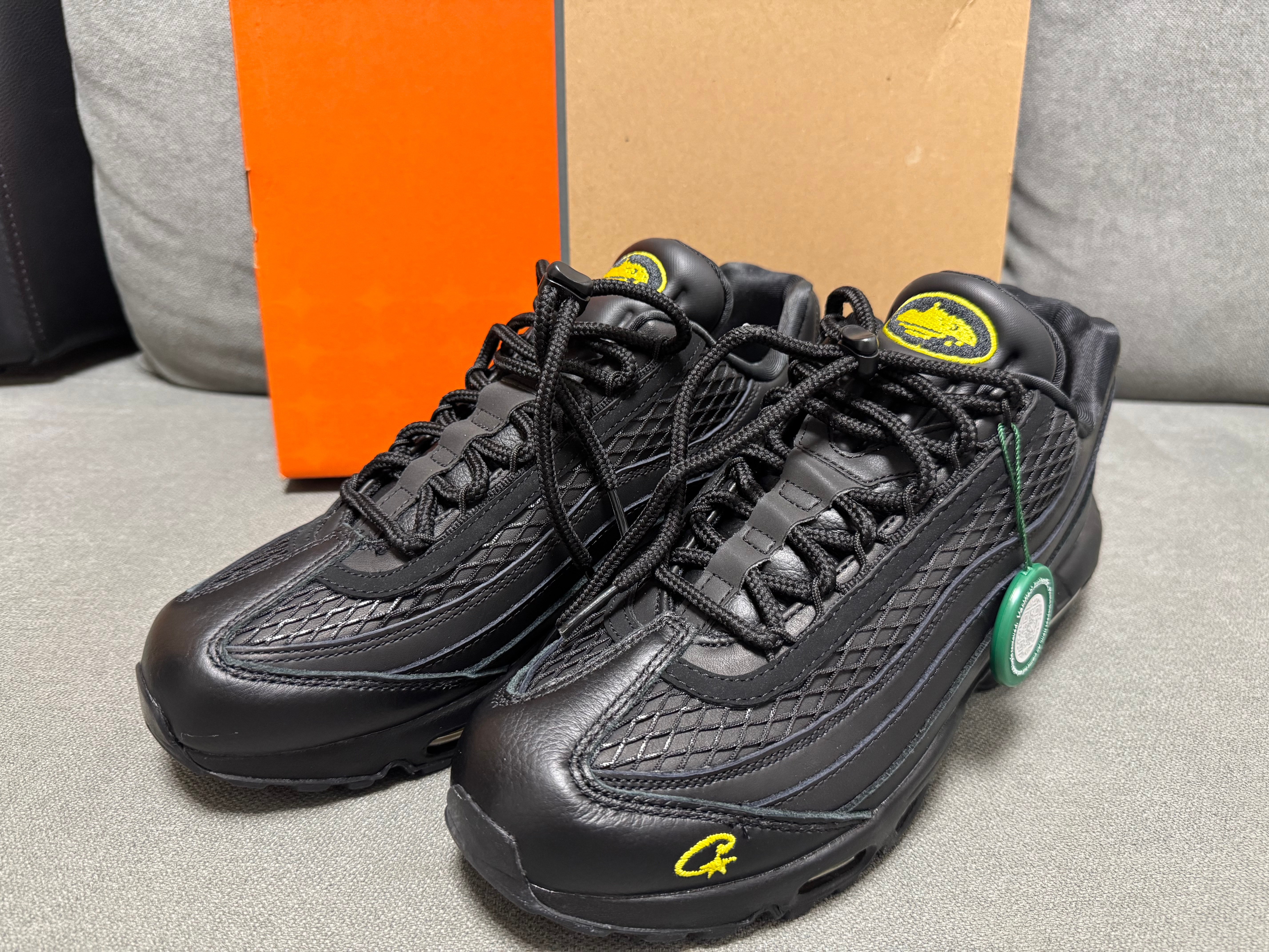 Corteiz × Nike Air Max 95 "Black and Tour Yellow"
