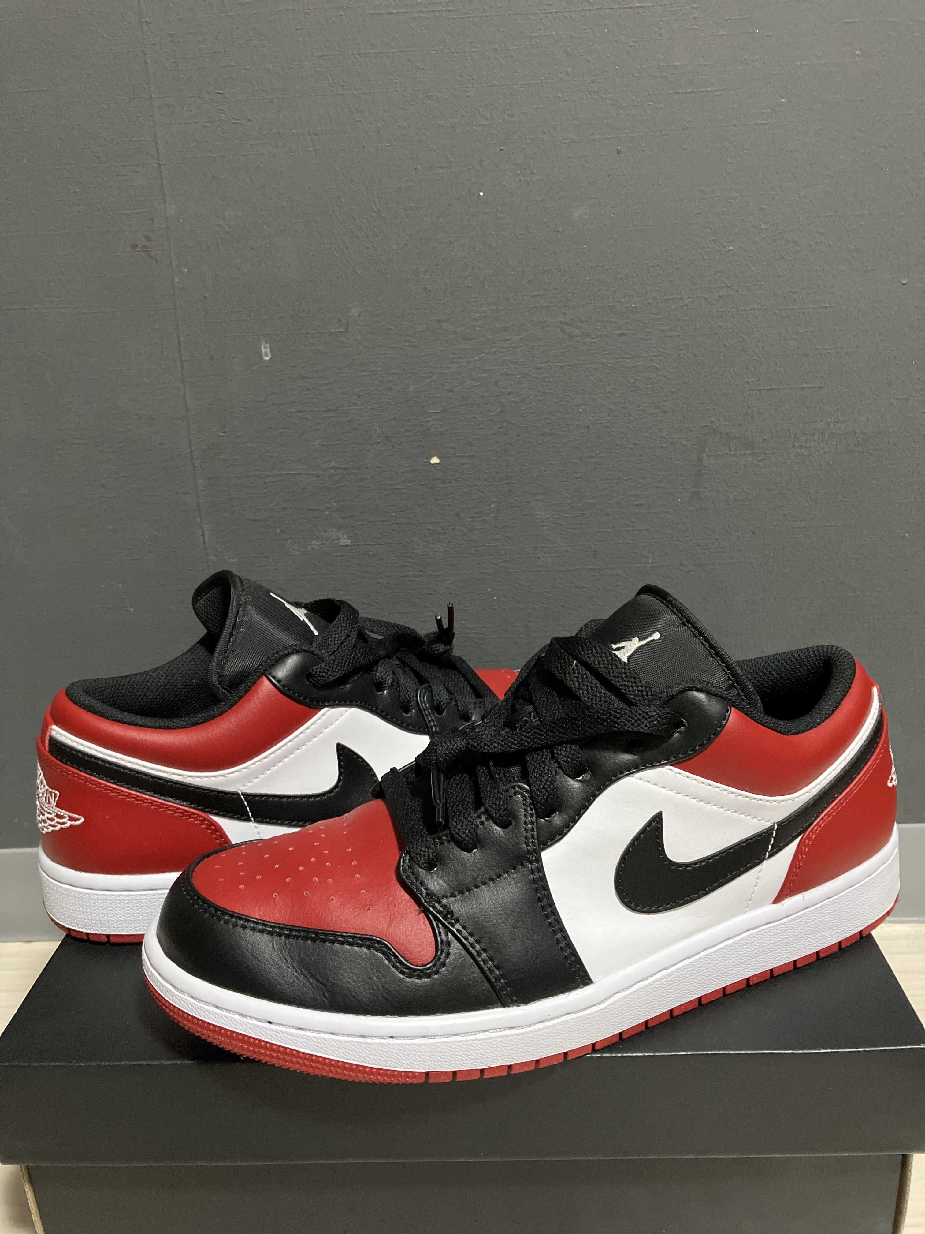 Nike Air Jordan 1 Low "Bred Toe"