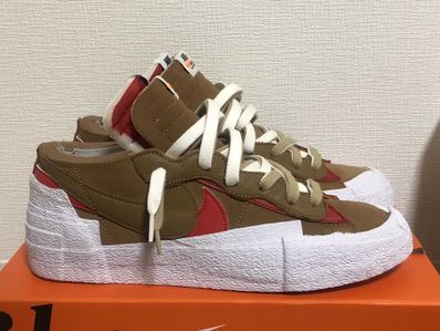 SACAI × NIKE BLAZER LOW "BRITISH TAN"