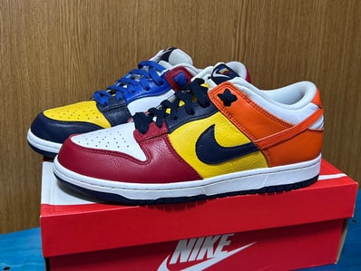 Nike Dunk Low CO.JP "What The/Midnight Navy and Varsity Red" (2024)