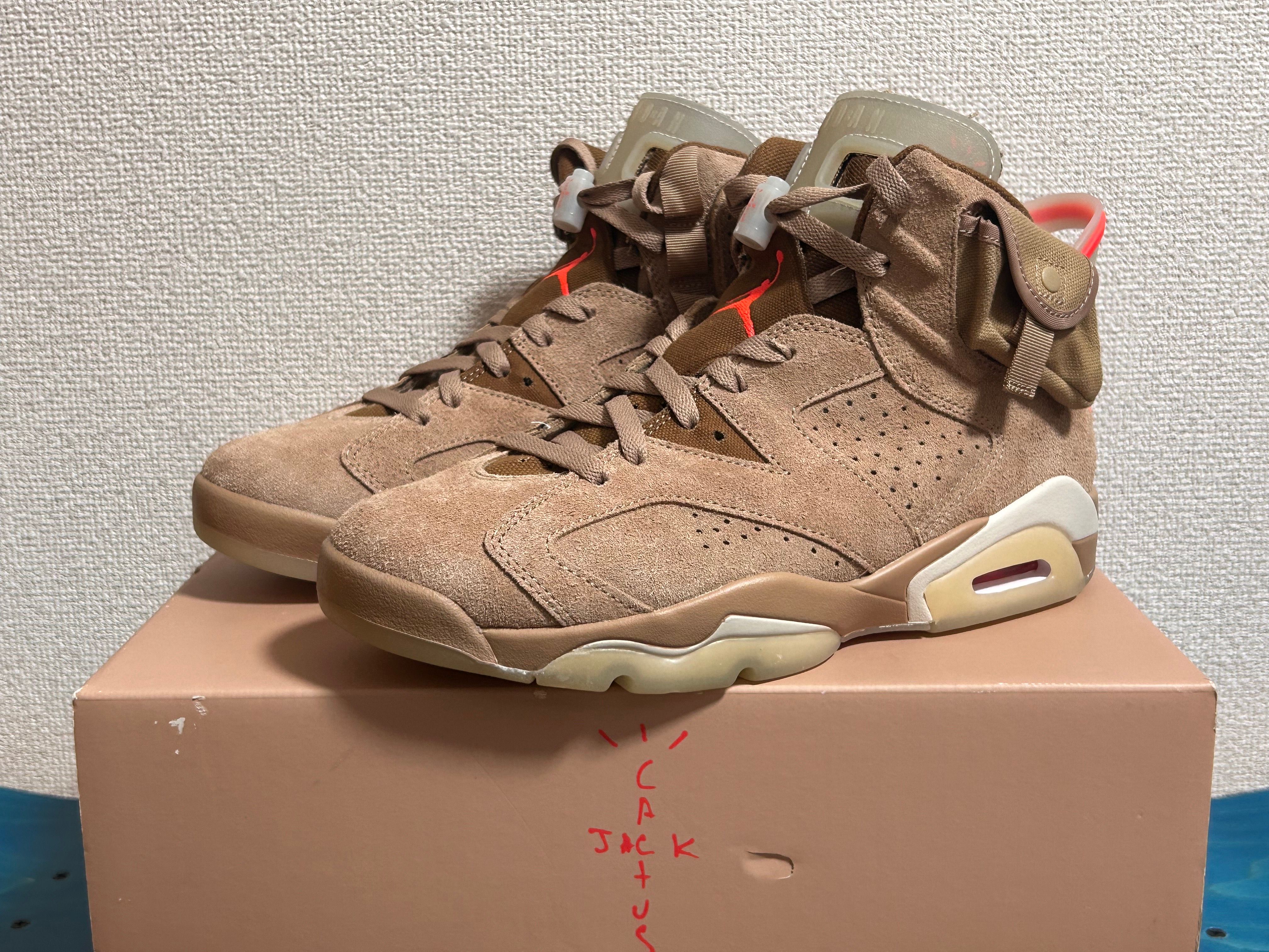 Travis Scott × Nike Air Jordan 6 "British Khaki"