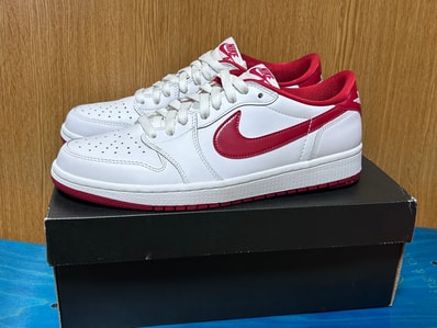 Nike Air Jordan 1 Retro Low "White/Varsity Red"