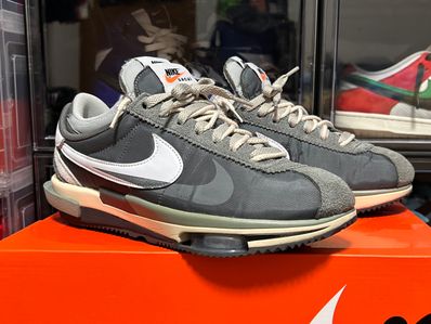 sacai × Nike Zoom Cortez "Iron Grey"