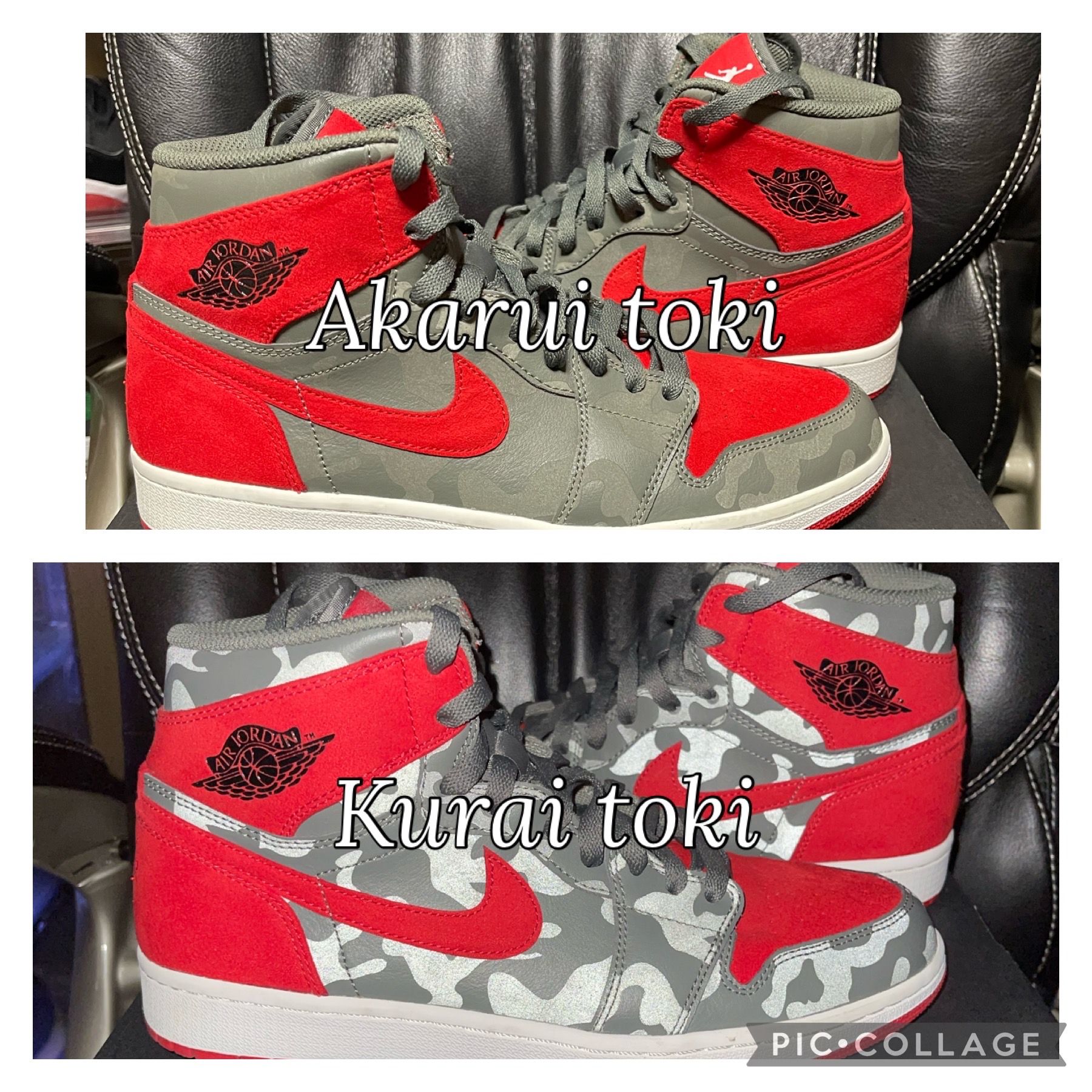 Nike Air Jordan 1 Retro High "Camo 3M Bred"