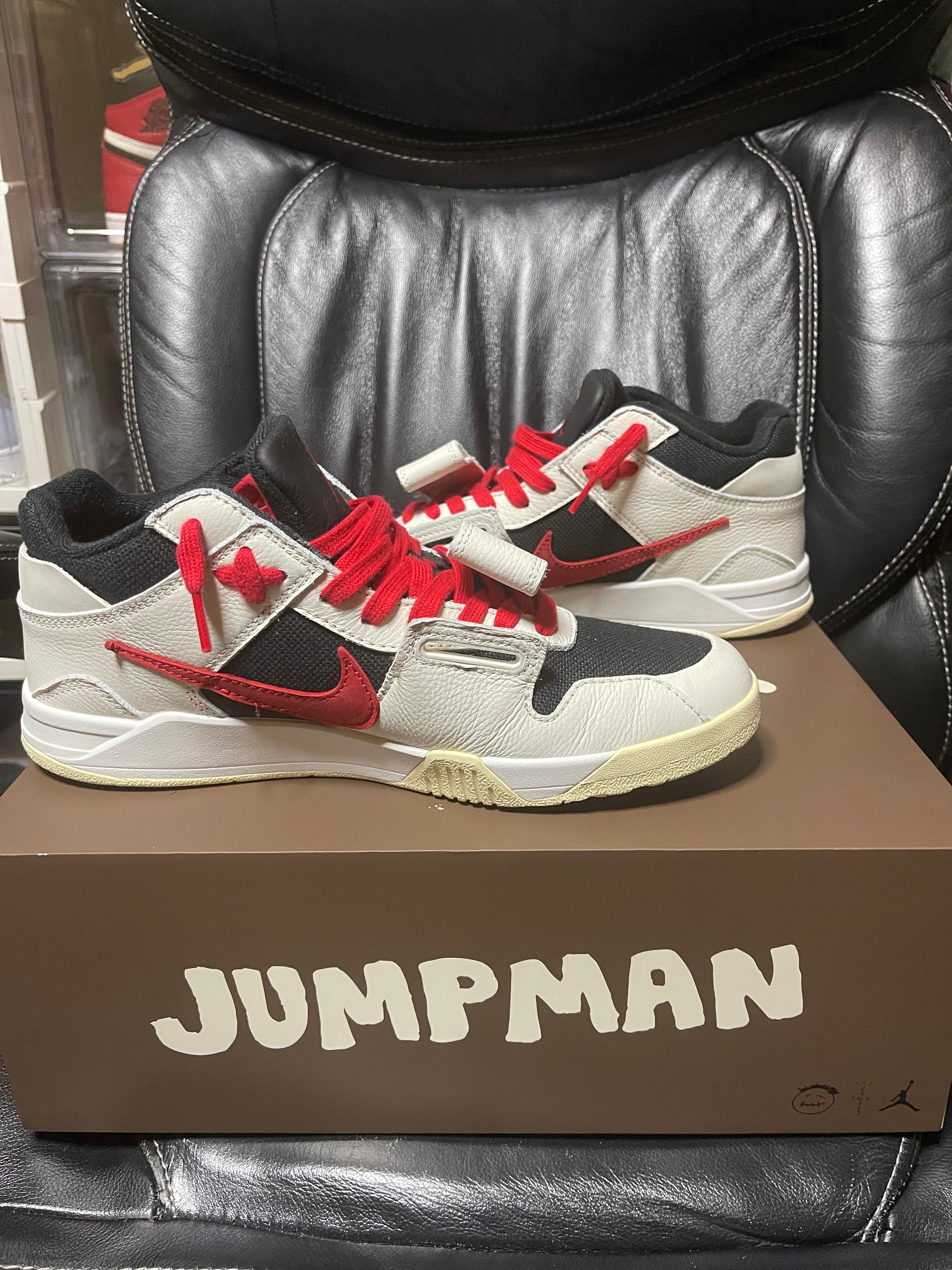 Travis Scott × Nike Jordan Jumpman Jack TR "University Red"