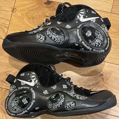 Supreme × Nike Air Zoom Flight 95 SP "Black/White"